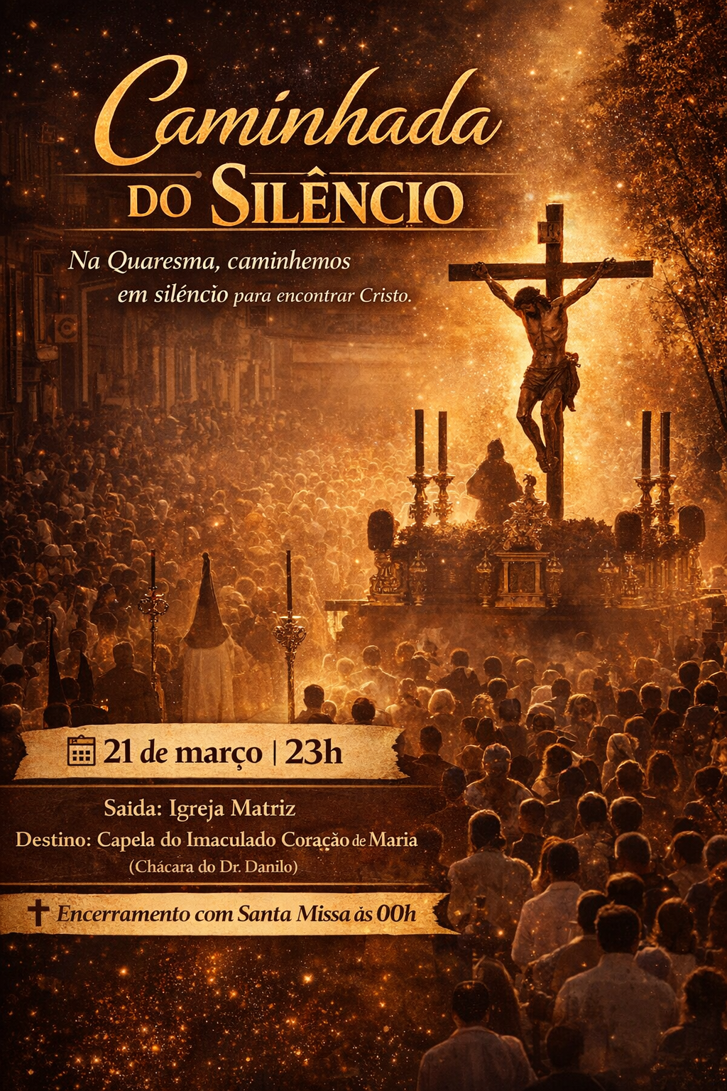 CAMINHADA DO SILÊNCIO