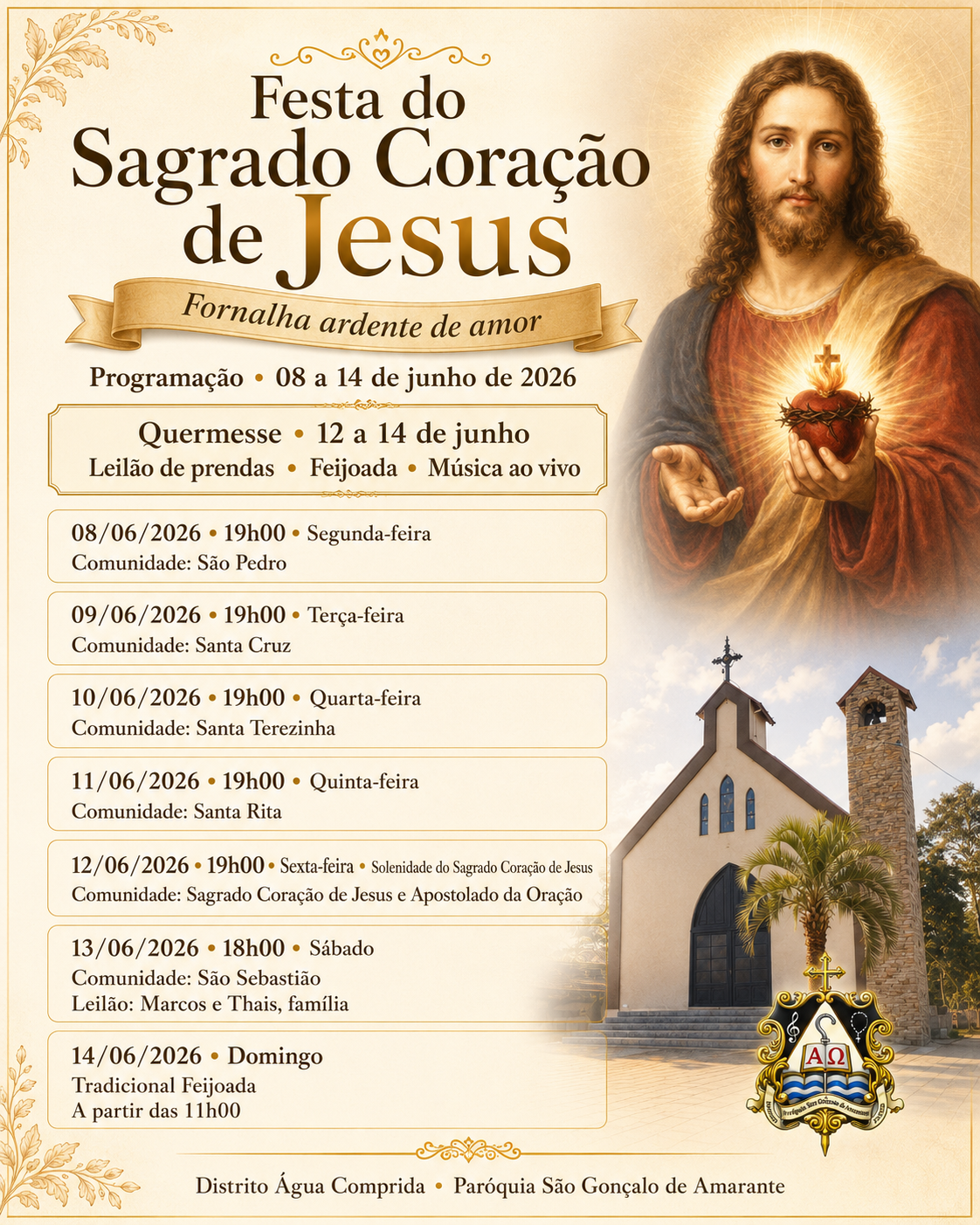 DOZENÁRIO DO CORAÇÃO DE JESUS
