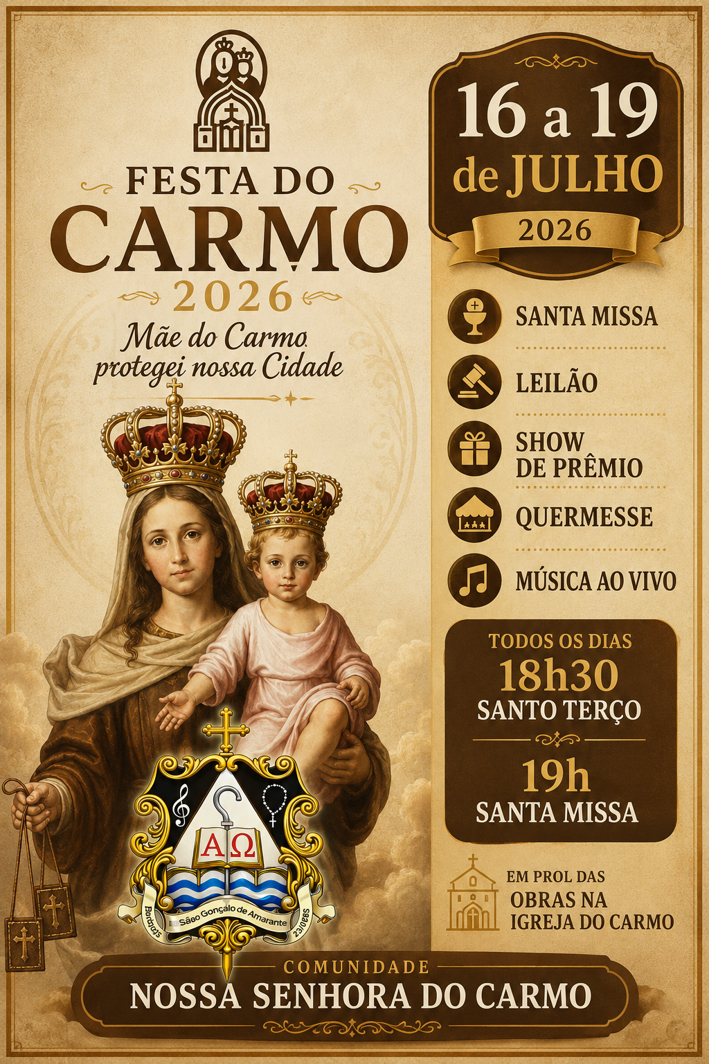 FESTA DE NOSSA SENHORA DO CARMO